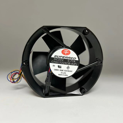 50mm Black Blower Fan Signal Output With Ball Bearing Or Sleeve Bearing