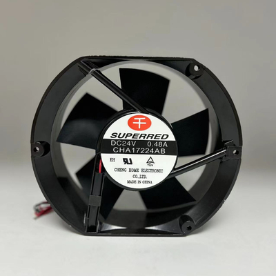 AWG26 Lead Wire 12V DC Cooling Fan 22-156 CFM Signal Output Optional