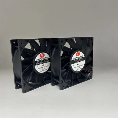 AWG26 Lead Wire DC Cooling Fan 120 X 120 X 38mm With Signal Output