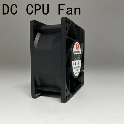 Plastic PBT DC Computer Fan 0.2A 60x60x10mm CPU Cooling Fan