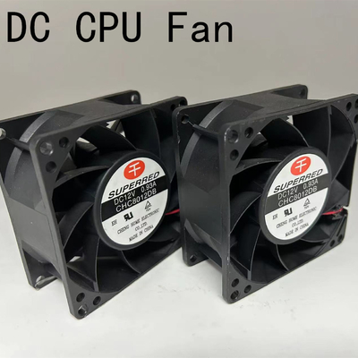 2.4W DC CPU Fan Plastic PBT 94V0 Frame Silent Operation 26g/7.5g Etc
