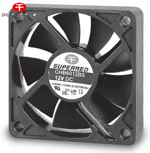 UL TUV DC Brushless Cooling Fan 1700-3600 RPM For Electrical Fireplace