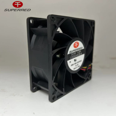High-Performance 12V DC Computer Fan With Black Color And 3-Pin Connector