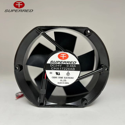 45 CFM Air Flow DC Cooling Fan AWG26 Lead Wire Plastic PBT CPU DC Fan