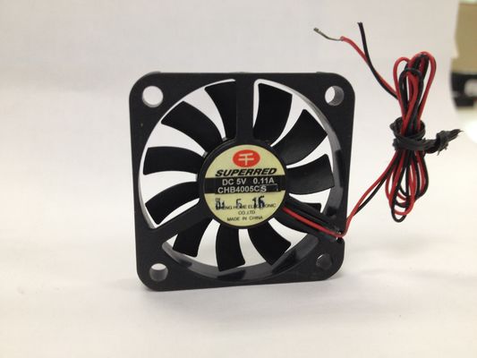 Plastic PBT 94V0 0.177 M3/Min Server Room Cooling Fan