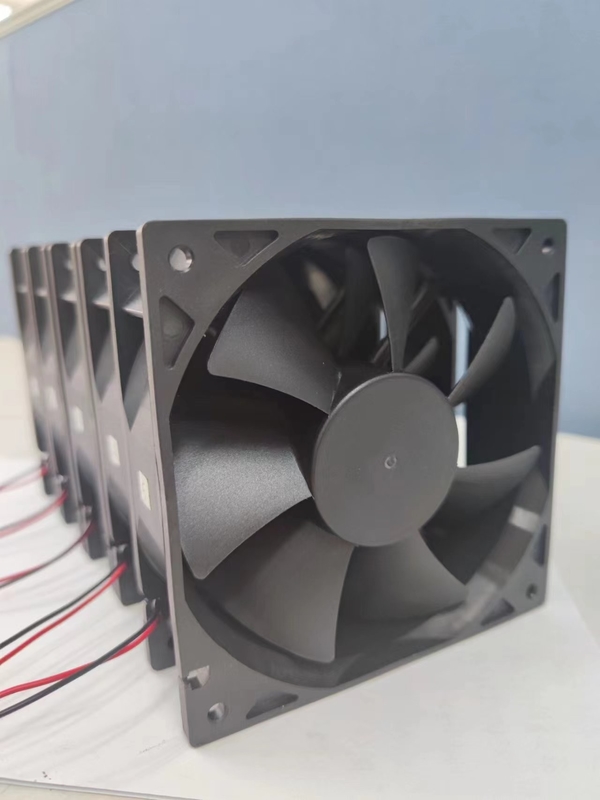 Low Noise Level 23dB DC12V Audio Cooling Fan For Industrial Use