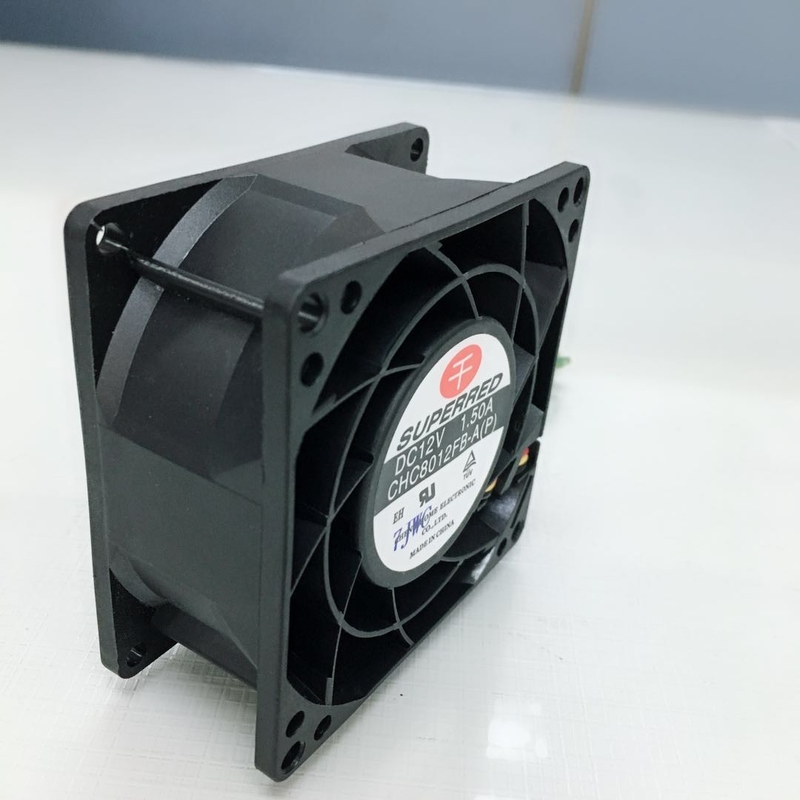 Black 3 Pin DC CPU Cooling Fan Processor Cooling Fan For Computer