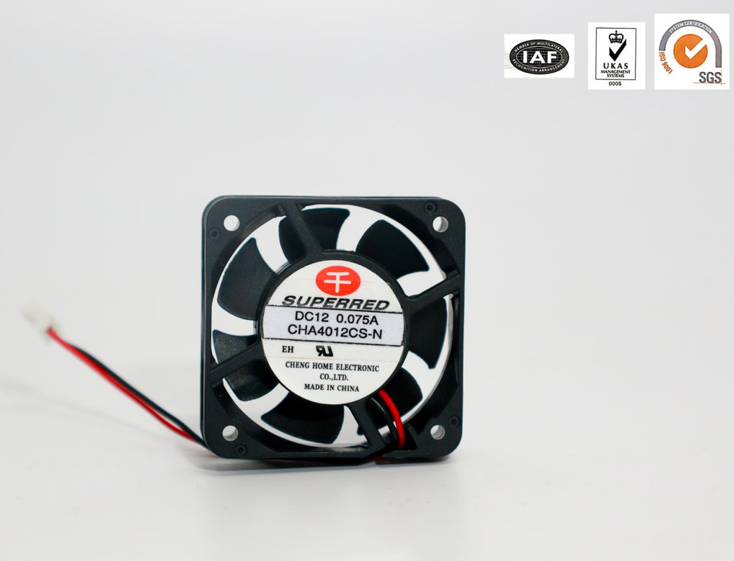 High Performance CPU Cooler Fan 6000 RPM 12V DC 4.95 CFM With Sleeve Bearing