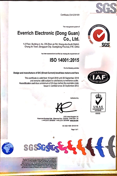 China Cheng Home Electronics Co.,Ltd certification